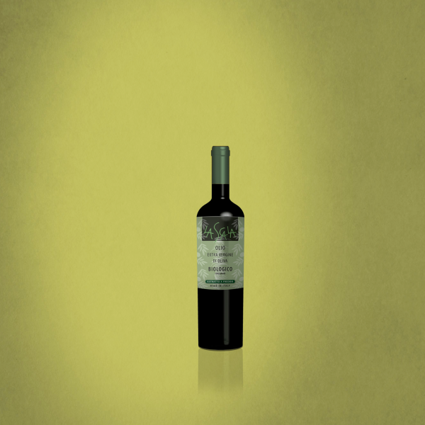 Olio extravergine d'oliva BIO in bottiglie da 25 cl